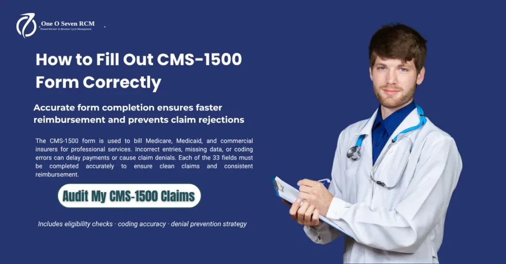 How to Fill Out CMS 1500 Form: Complete Box-by-Box Instructions